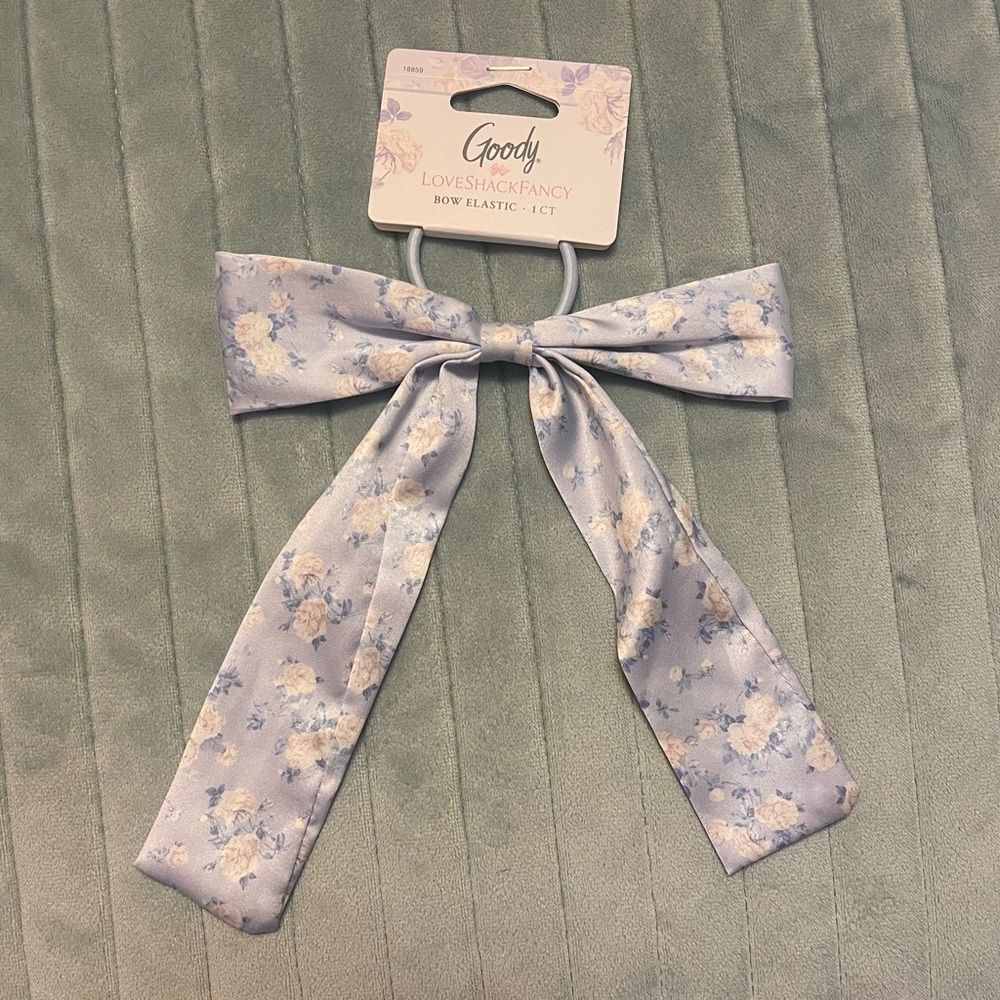 NWT Goody LoveShackFancy bow elastic
